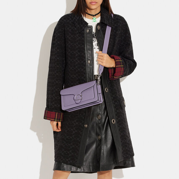 Coach Tabby Shoulder Bag 26 Light Violet - Picture 8 of 15